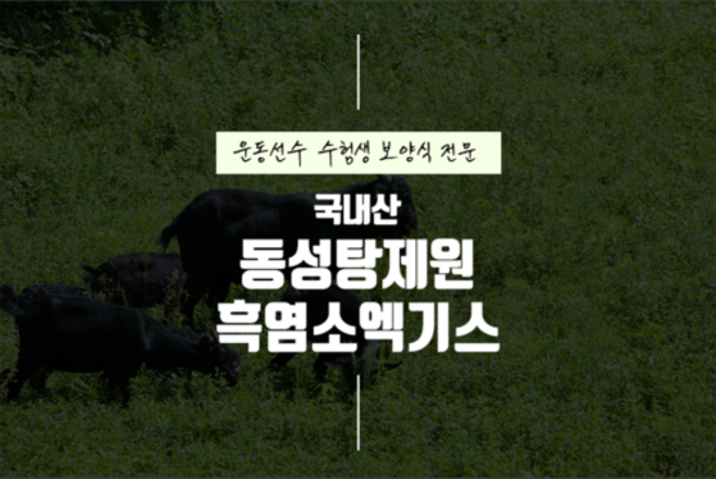 [동성탕제원]국내산 흑염소즙 110ml 30포 진액 엑기스 운동선수 보양식 직접제조