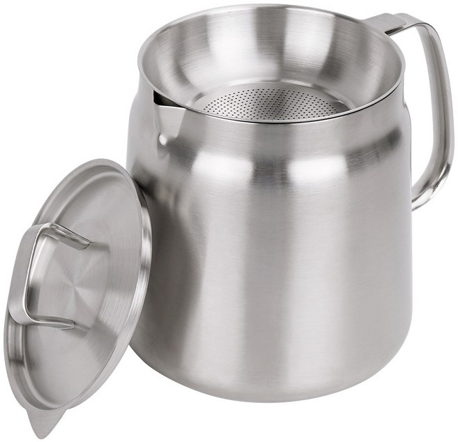 304 스텐 케틀팟 인덕션 주전자 보리차 캠핑용, 1세트, 실버, 1.5L