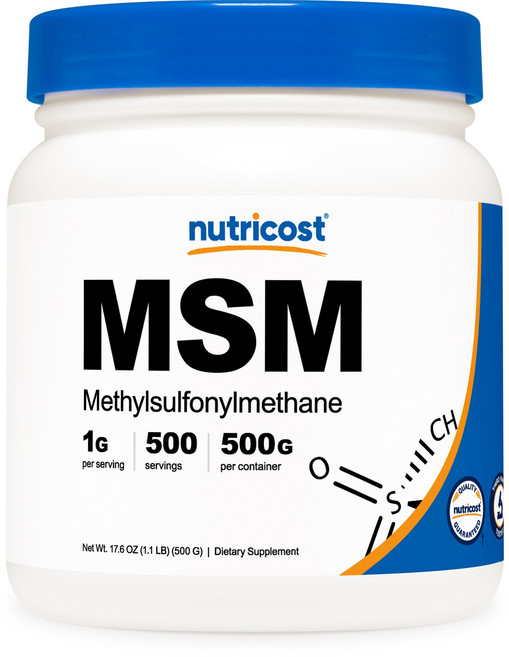 뉴트리코스트 MSM, 500g, 1개