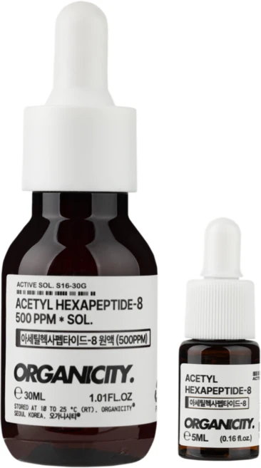 OGC 아세틸헥사펩타이드-8 원액 주름 탄력 앰플, 1개, 30ml - 쿠팡