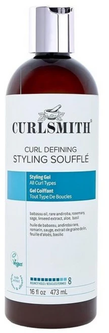 CURLSMITH Curl Defining Styling Soufflé 스트롱 홀드 젤 데피니션 & 프리즈 컨트롤 모든 컬 타입용 비건 56.7g 2온스 237062, 473ml, 1 - 쿠팡