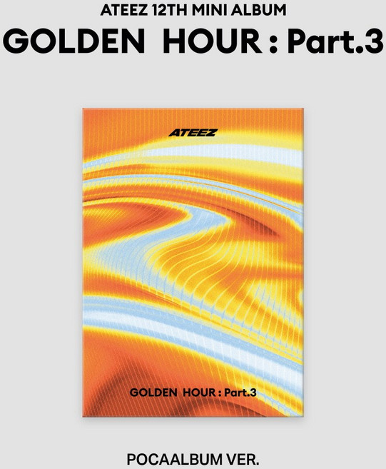 (포카앨범) 에이티즈 (Ateez) - Golden Hour : Part.3 (12th Mini Album) (Poca Album Ver.)