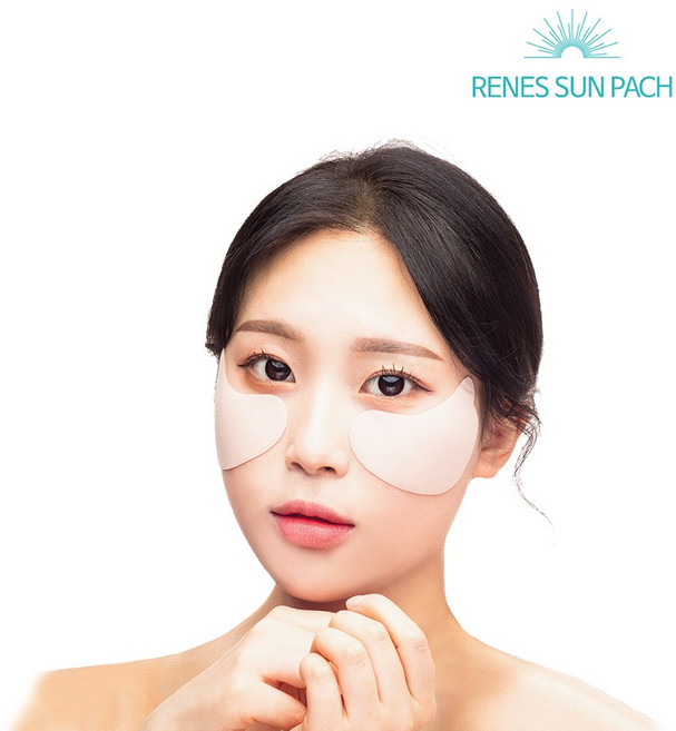 썬 패치 UV차단패치 자외선차단패치 아이패치 골프패치 1박스 5개입, 베이지, 1개