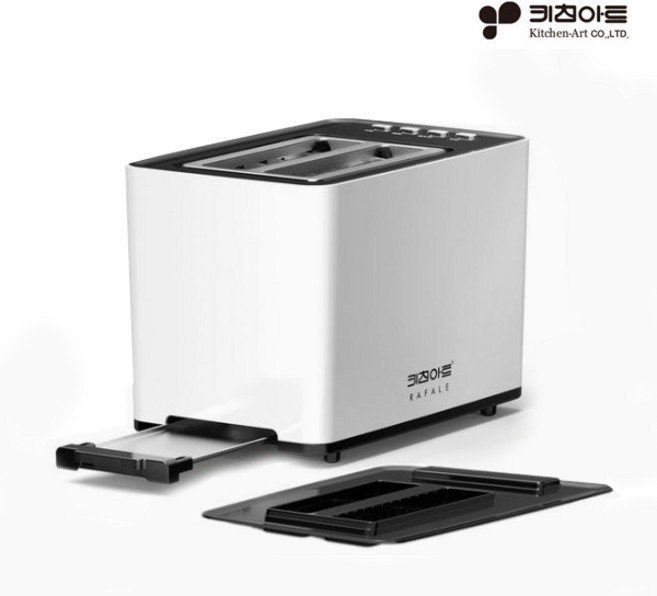 키친아트 라팔 스퀘어 토스터기 먼지방지뚜껑포함 토스트기계, 단품