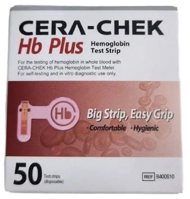 해모글로빈 측정지 국산 세라첵 HB PLUS 50매 국내 녹십자제조, 1박스 - 쿠팡