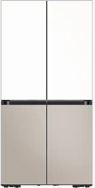삼성 비스포크 하이브리드 AI 냉장고 1등급 RM70F91R1ZG 에센셜화이트 베이지 901L