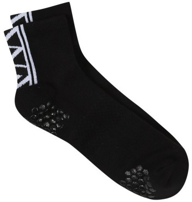 와이드앵글_WMP24S03Z1_ TO 로고 앵클 삭스 (Black), 26cm, 화이트, 1개