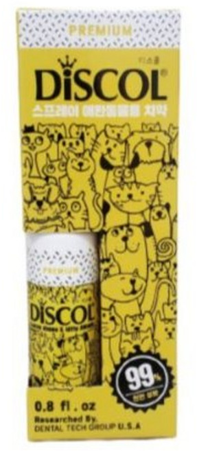 [공식] 디스콜 러빙 도기 앤 키티 23ml 반려동물용 치약, 1개