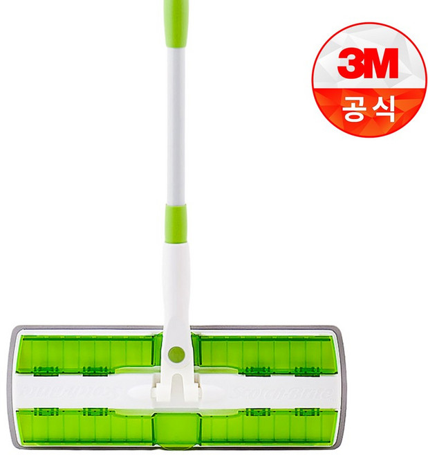 3M 스카치브라이트 클립형 막대걸레 바닥청소 청소밀대, 1개