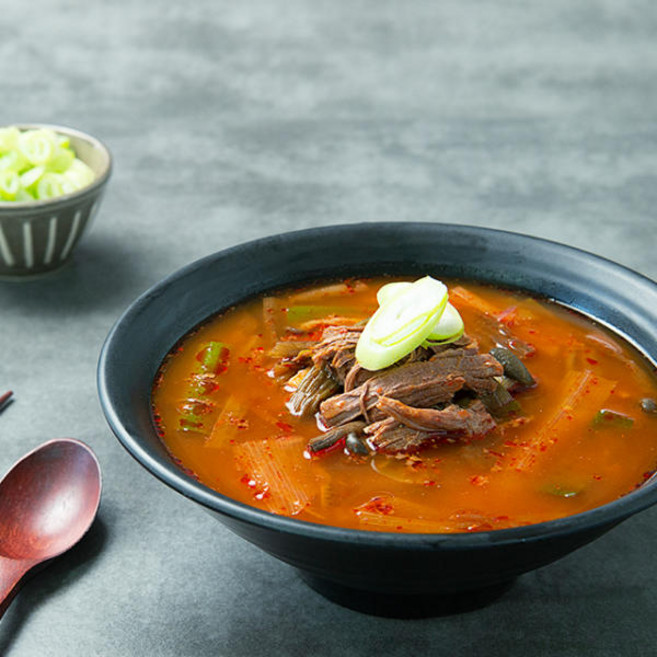 농가의아침 달인육개장 700g, 10개, 700ml