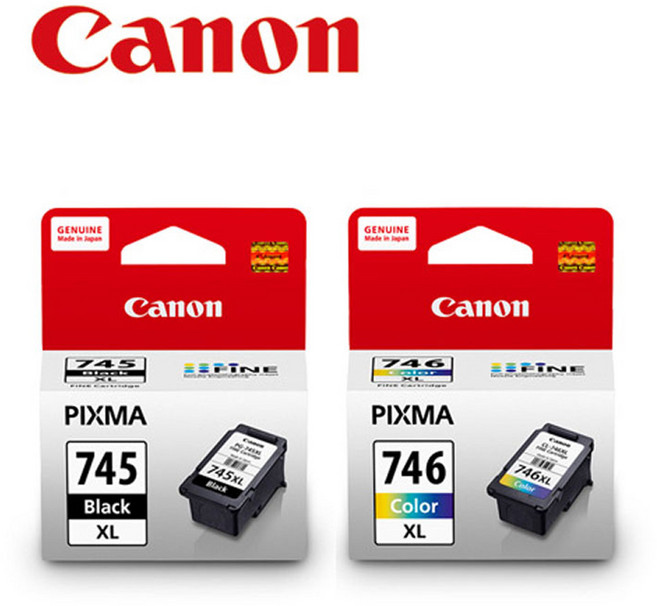 Canon 墨水匣, PG-745XL+CL-746XL 高容量墨水組, 1套