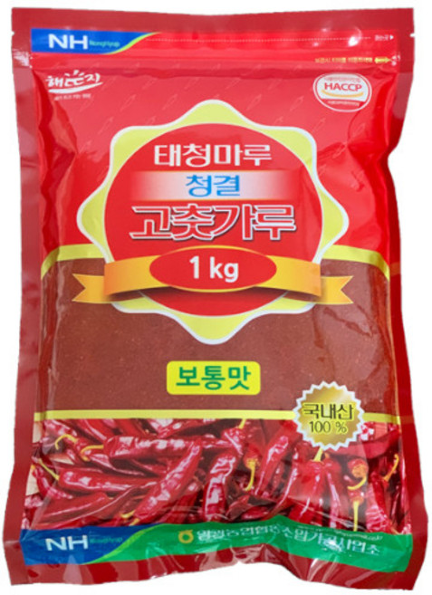 영광농협 태청마루 고춧가루 청결(보통맛)1kg 2025, 1kg, 1개