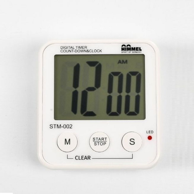 힘멜 정품 디지털 시계 카운트다운 타이머신형 조리용, 1개