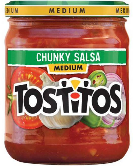Frito-Lay TOSTITOS 莎莎醬-微辣 439.4G 家庭號分享包, 1個