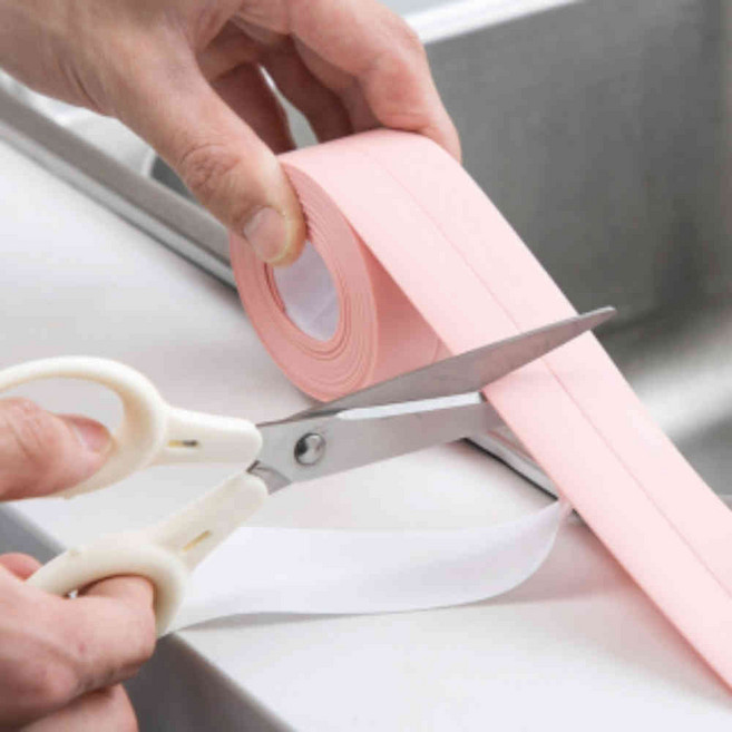 욕실 변기 곰팡이 방지 테이프 물막이 실링 방수 보수, 2싱크테이프_그레이