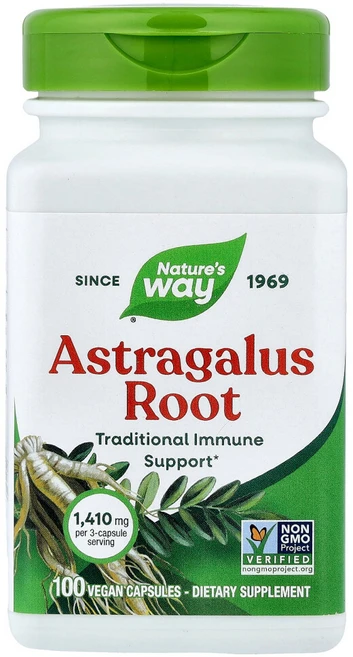 네이처스웨이 황기 뿌리 1410mg 베지 캡슐 100정(캡슐 1정당 470mg), 100정, 1개 - 쿠팡