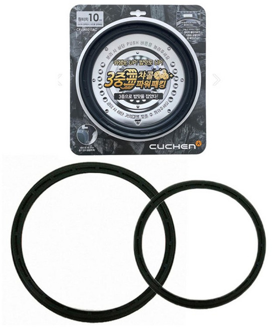 쿠첸 정품 CJR-PK1010RHW 전용 10인용 3중 챠콜 패킹세트 [내측+외측/ 케이스형/ 101SRC] (HJ솔B 증정), 1개