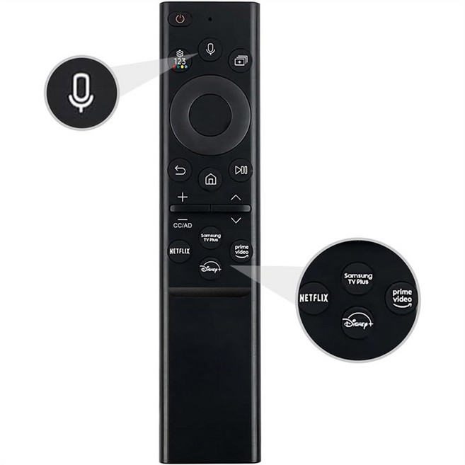 BN59 01385A 교체 음성 리모컨 삼성호환 네오 QLED UHD HDR FHD 4K 8K 스마트 TV 2019 2022 태양광 기능 없음, 1개