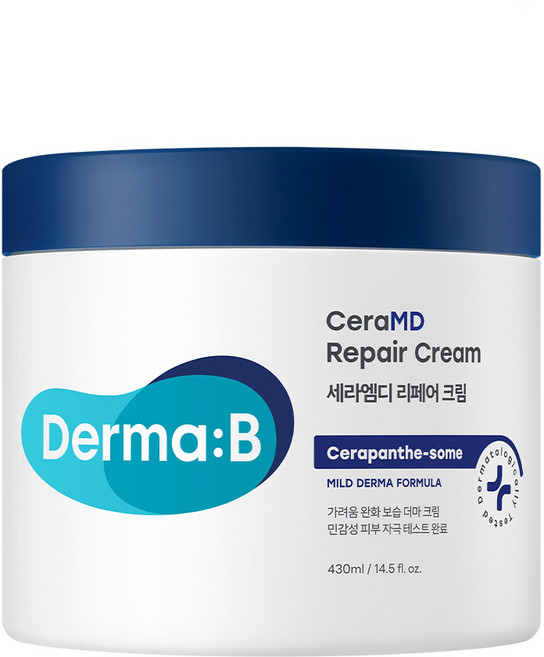 더마비 세라엠디 리페어 크림 세트 (430ml+로션20ml), 1개, 430ml