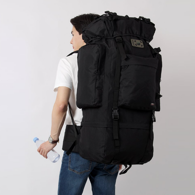 대용량 전문 산악 트래킹 벌키 대형배낭100L 해외여행백팩 등산용배낭