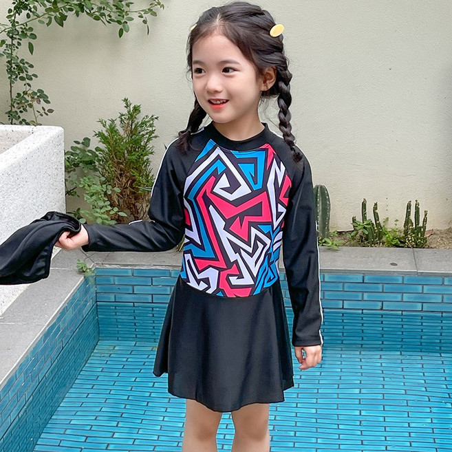 UPPERCUT 여아수영복 원피스수영복 주니어 래쉬가드 풀빌라 워터파크 휴양지 NEW 디자인