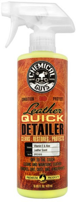 케미컬가이 가죽 디테일러 Chemical Guys Leather Quick Detailer (16oz), 473ml, 1개