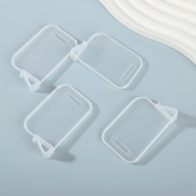 템시즈 냉장고 도어 칸막이 클립, 반투명, 1개