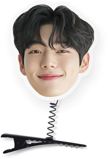 포토 머리핀 콘서트 응원 소품 장식