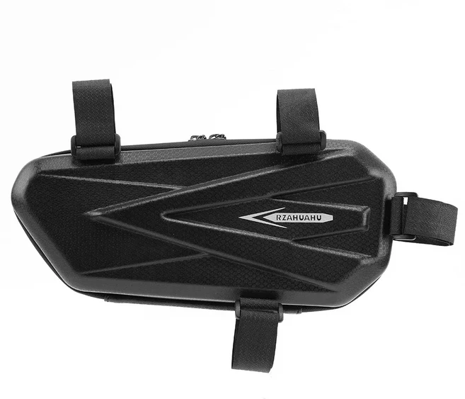 방수 오토바이 프레임 하드 쉘 사이드 사이클링 자전거 삼각형 파우치, Right B, 5)Right B