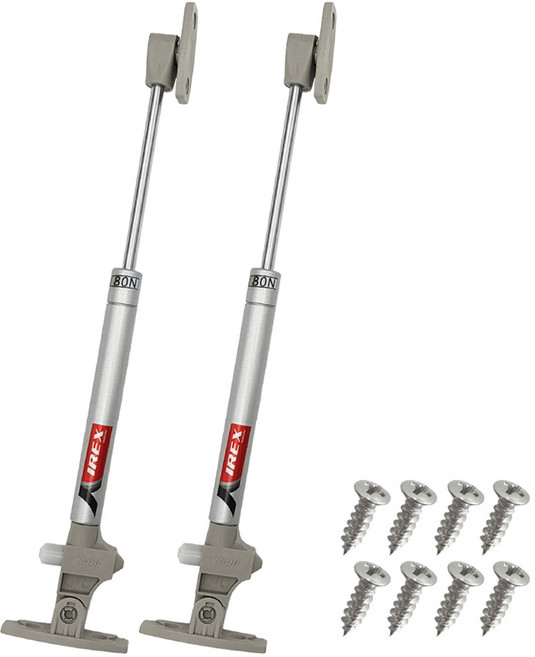 삼성IREX 싱크대 가스 댐핑쇼바 댐퍼실린더 80N(8kg) 2개, 80N