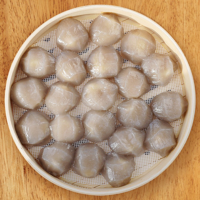 세상쫀득 강원도 문막 생감자떡 (20-22입) / 감자떡 감자송편, 600g, 3개