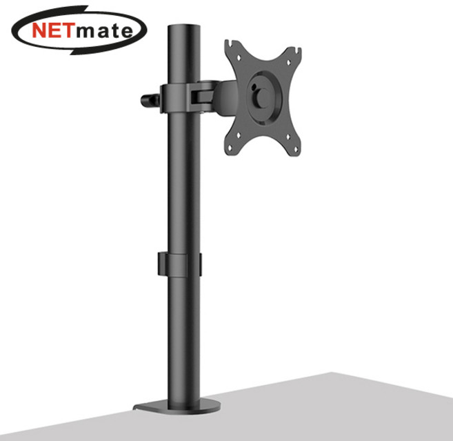 강원전자 넷메이트 NMA-LT210 1단 관절형 모니터 거치대(기계식/10kg), 블랙, 1개