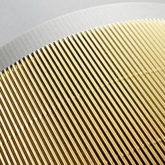 부품 두성 팬시메탈 골판지 4절 금색 봉(10개입) G2 280g