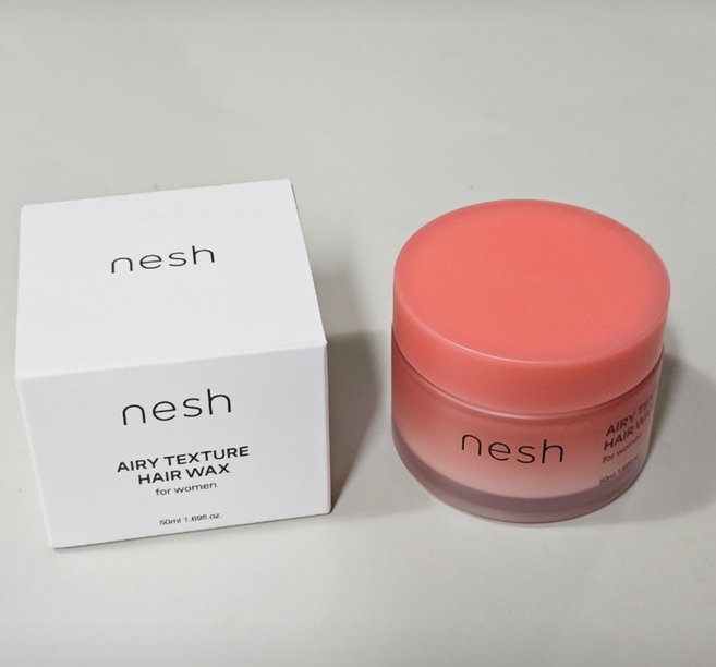 [본사정품] 네쉬 에어리 텍스처 헤어 왁스 브러쉬 기획세트 nesh 저자극 스타일링헤어왁스, 50ml, 1개