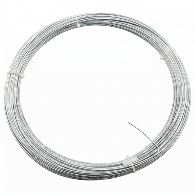 아연철사 100미터묶음 백선 철끈 반생이 아연도금철선, 1개