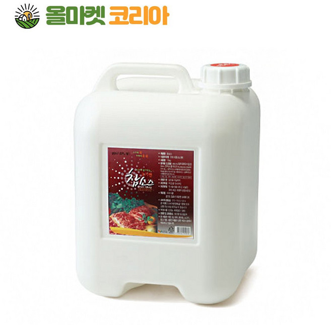 고기엔 참소스 양파 파채무침 만능소스 업소용 대용량 15kg, 1개