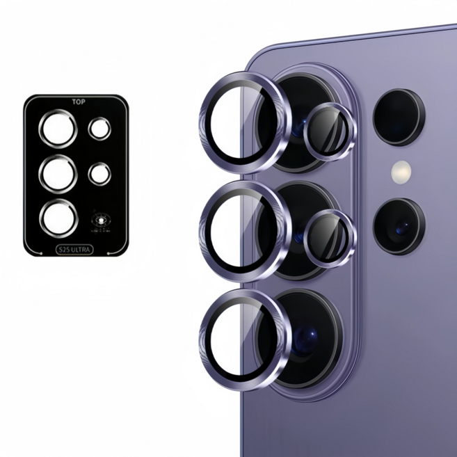 適用三星 Galaxy S26 S25 S24 Ultra A56 A36 A55 A17 5G 鏡頭保護貼, 1套