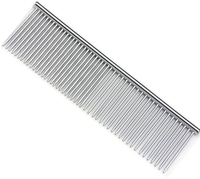 MADAN 마단 대형견빗 MRC-48 19cm 긴핀 마단빗 대형견빗, 실버, 1개