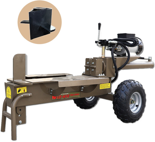 코뿔소 10톤 유압도끼 MGT-M10 (LS-M10) 고급형 장작패기 3kw 저소음 최대70cm, 1개