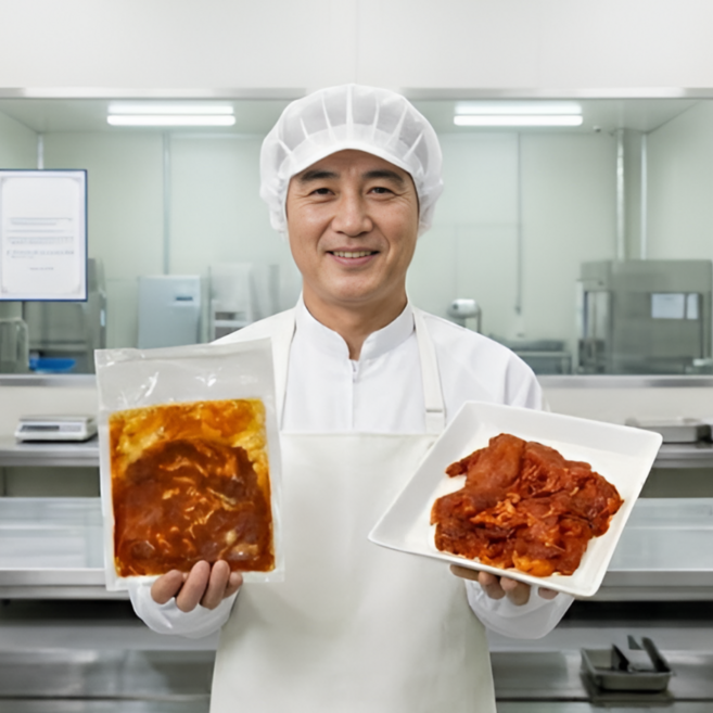 먹사부 국내산 한돈 수제 제육볶음 고추장불고기 돼지 두루치기 180g (1-2인분 혼밥 캠핑용 도시락 반찬 간편식 밀키트), 4개