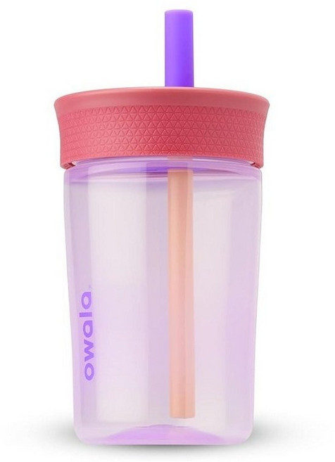 오왈라 키즈 텀블러 15oz 홈 베이스, Lilac Rocket, 1개