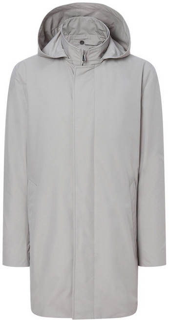 [국내매장정품]닥스 남성 라이트그레이 스탠드 카라 라이너 트렌치코트