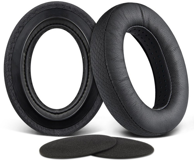 SOULWIT 교체용 이어패드-호환 모델 젠하이저 Sennheiser HD650 HD660 S HD660S2 HD600 HD6XX HD58X HD580 1쌍, Lambskin, Black, 1개