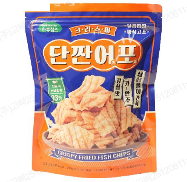 하루칩스 크리스피 단짠어포 250g, 1개