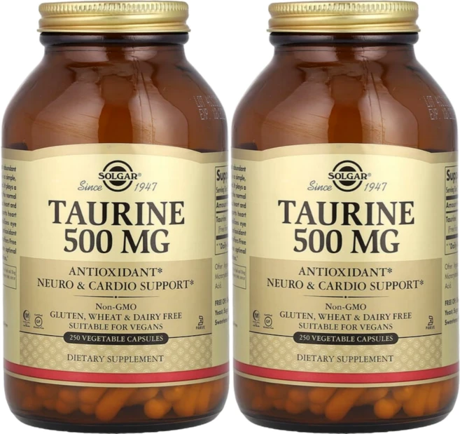 1+1 솔가 타우린 필수아미노산 단백질 500mg 250정, 2개 - 쿠팡