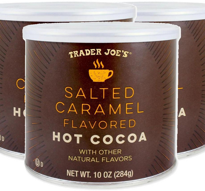 미국 트레이더조 Trader Joe's Salted Caramel 솔티드 카라멜 핫 코코아 파우더, 284g