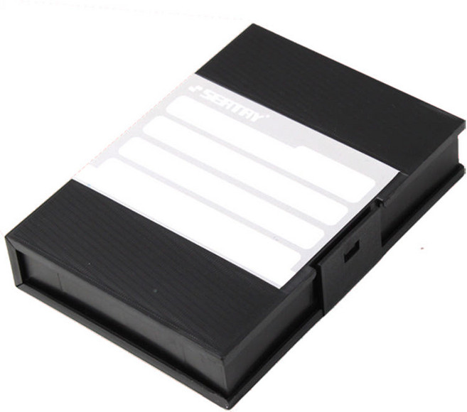 HDD 하드디스크 보관케이스 3.5형 HDD CASE 하드보관함 [고급형 ] 딥블랙, 일반형 HDD 보관함 블랙