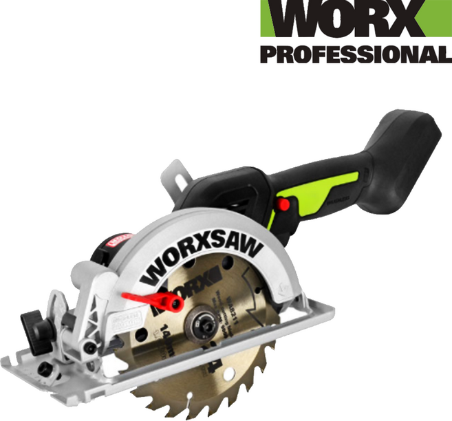 WORX 충전원형톱 베어툴 20V WU535.9, 1개