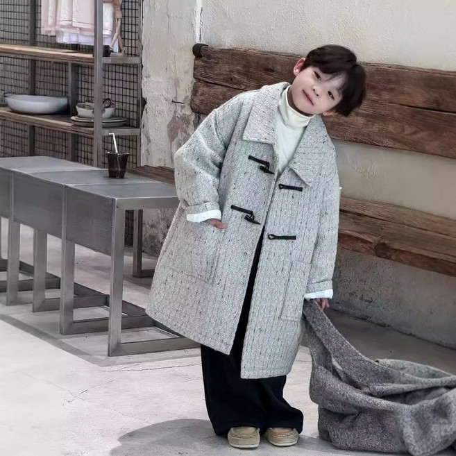 키즈 유아 아동 겨울 데일로 누빔 떡볶이 코트