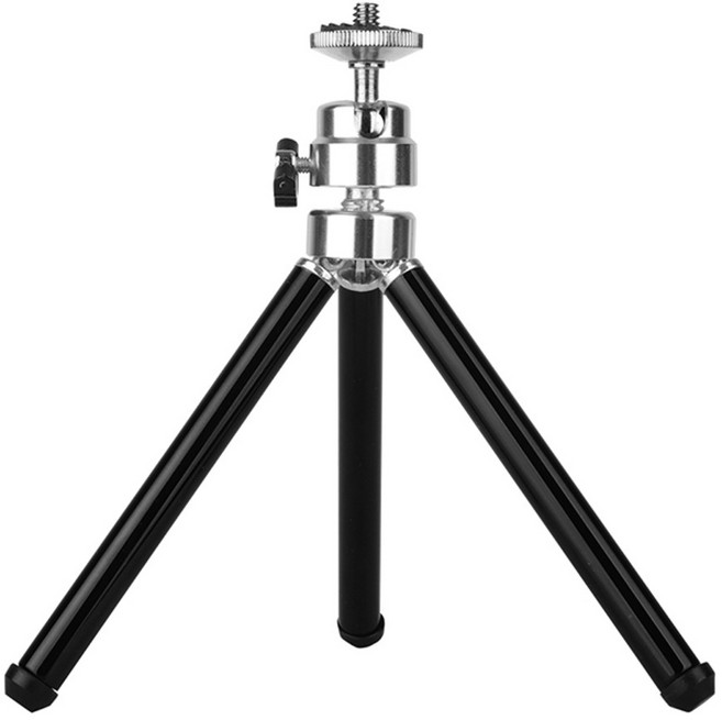 앱코 CC1 3단 높이조절 웹캠 스마트폰 거치대 삼각대, 단품